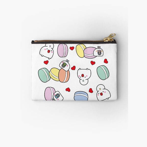 Item preview, rainbow macaroons with bunny sticker designed and sold by FSSU.