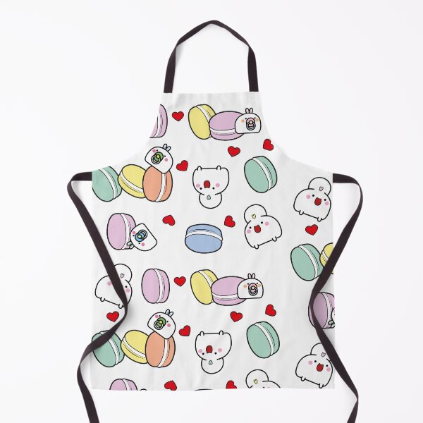 Item preview, rainbow macaroons with bunny sticker designed and sold by FSSU.