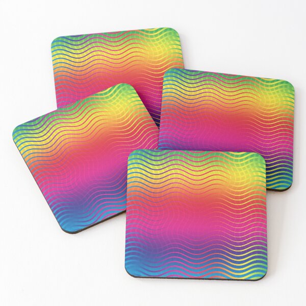 Item preview, Rippled Rainbow Waves designed and sold by mystiquelicorne.