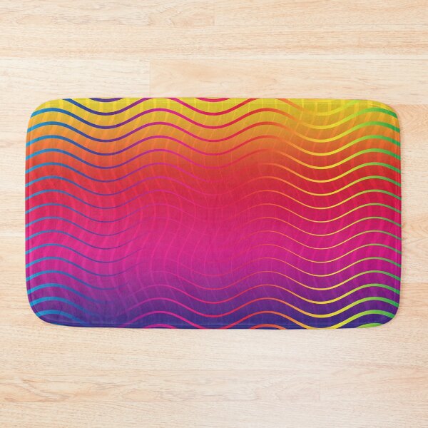 Item preview, Rippled Rainbow Waves designed and sold by mystiquelicorne.