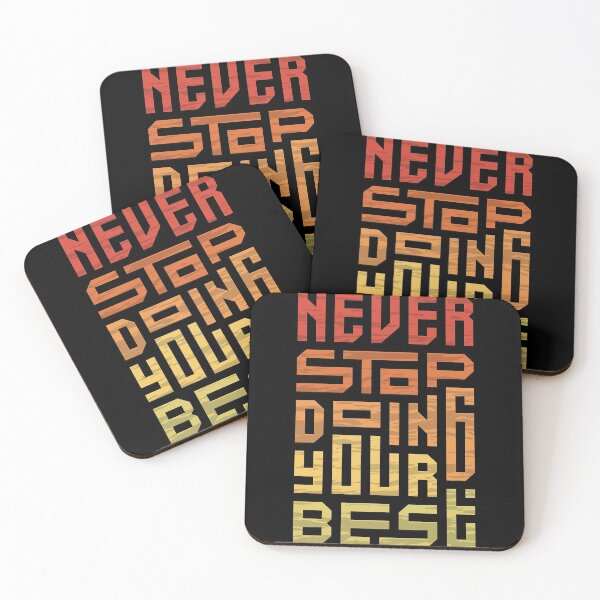Item preview, Never stop doing your best typography designed and sold by NexeDesigns.
