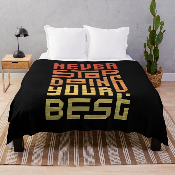 Item preview, Never stop doing your best typography designed and sold by NexeDesigns.