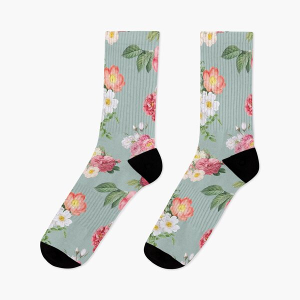 Item preview, Floral Buquet Pattern Turquoise designed and sold by patternarium.