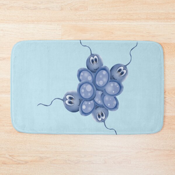 Item preview, Cute Microorganism Blue Baby  designed and sold by Cuddlythopia.