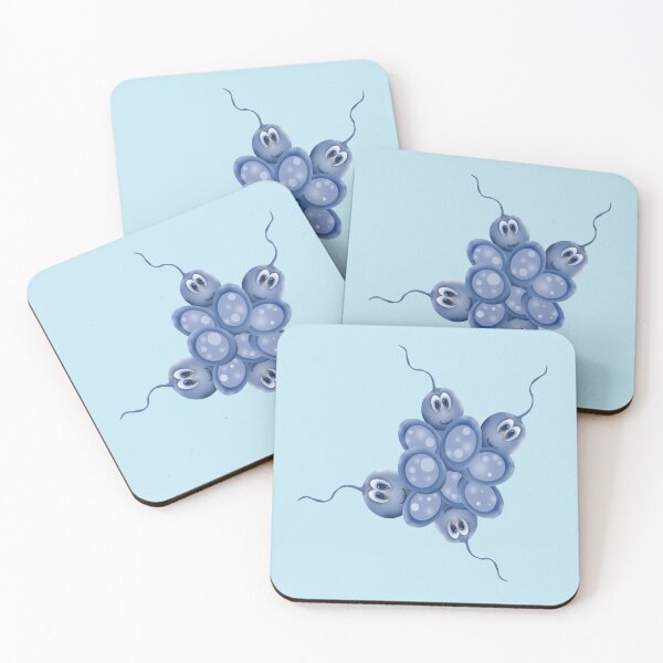 Item preview, Cute Microorganism Blue Baby  designed and sold by Cuddlythopia.