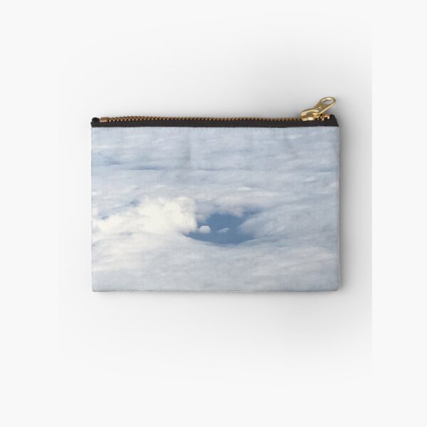 Item preview, Sky with cloud cover and a hole in the clouds blue and white heaven designed and sold by LeBreab.