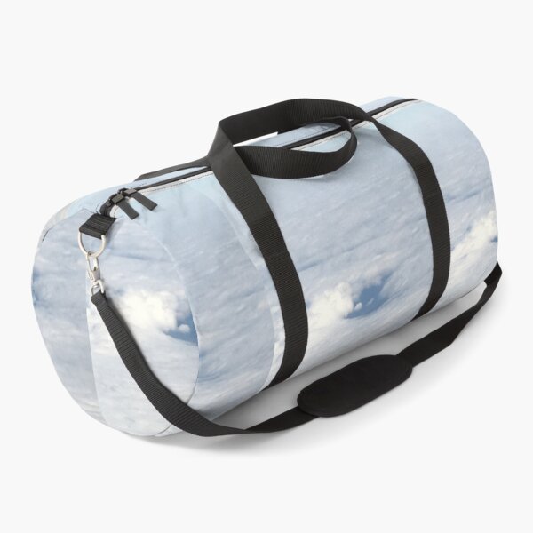 Item preview, Sky with cloud cover and a hole in the clouds blue and white heaven designed and sold by LeBreab.