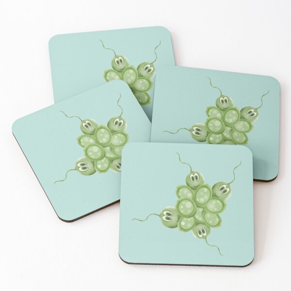 Item preview, Cute Microorganism Green Baby  designed and sold by Cuddlythopia.