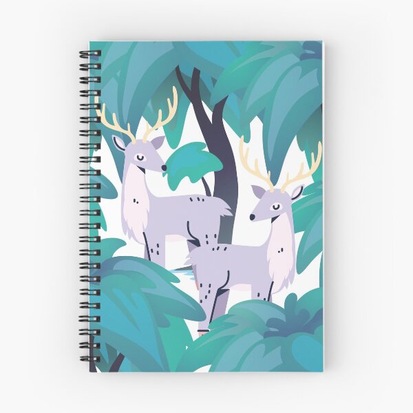 Item preview, Cute mommy and son deer in the middle of the woods. designed and sold by MJSemedo.