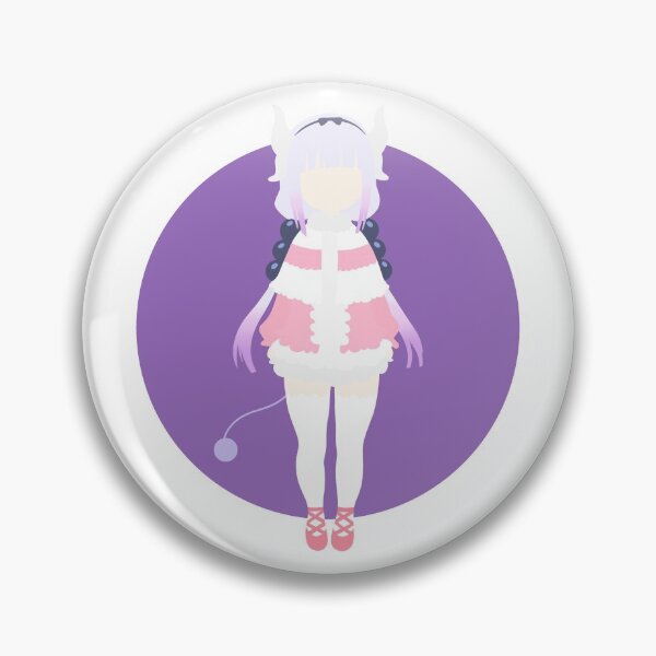 Item preview, Kanna Kamui - Miss Kobayashi’s Dragon Maid - minimalist anime print  designed and sold by AnimeDesignX.