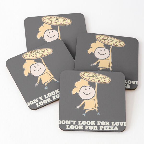 Item preview, Dont look for love look for pizza Classic T-Shirt designed and sold by alibaba-coffe.