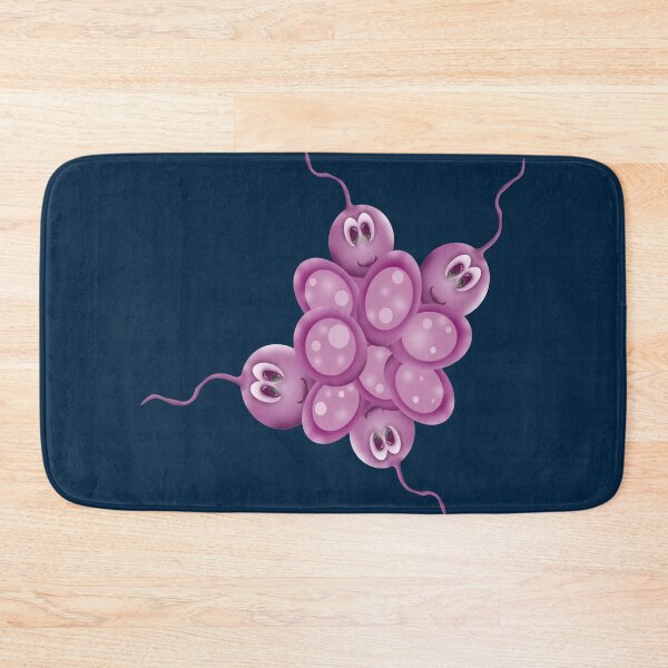 Item preview, Cute Microorganism Purple Baby  designed and sold by Cuddlythopia.