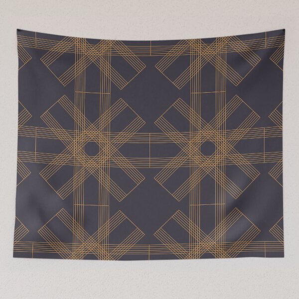 Item preview, Dynamic, modern, cool, abstract line graphic pattern art designed and sold by theendup.