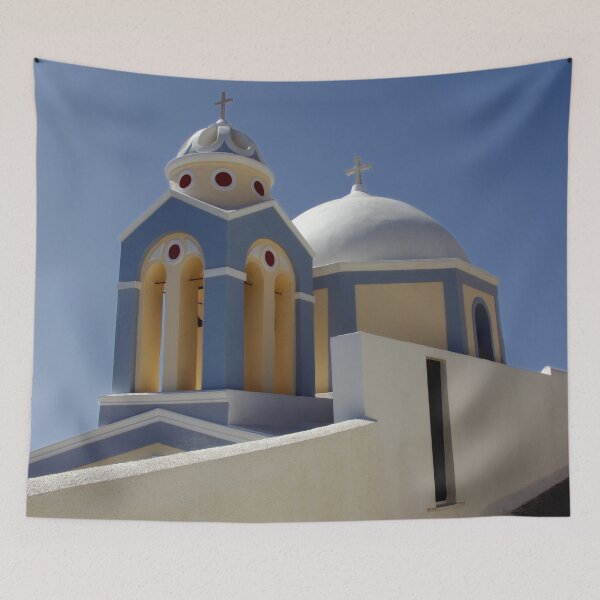 Item preview, Santorini Building and Blue Sky designed and sold by Jeremy Hayden.