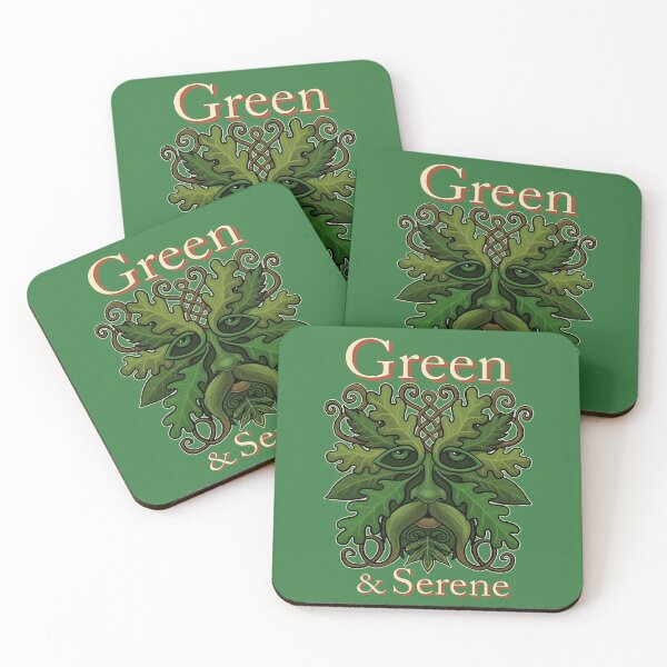 Item preview, Green and Serene designed and sold by dembonesart.