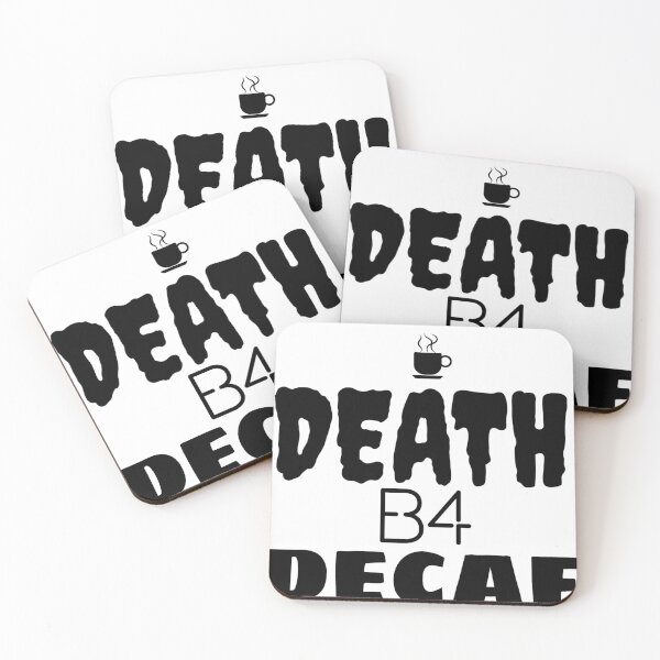 Item preview, Death B4 Decaf designed and sold by RebellionWear.