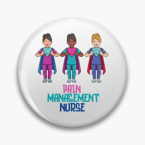 Item preview, pain management nurse HERO designed and sold by nevertheless-.