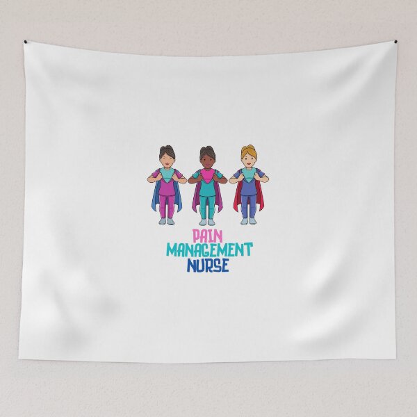 Item preview, pain management nurse HERO designed and sold by nevertheless-.