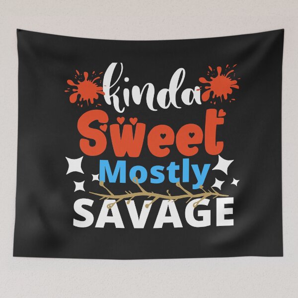Item preview, kinda sweet mostly sarcastic designed and sold by dogcuddleralert.