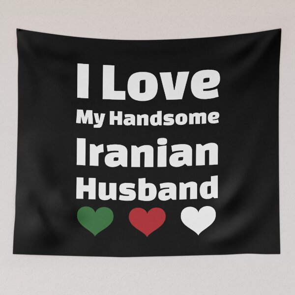 Aperçu de l'œuvre J'aime mon beau mari iranien - Mari iranien créée et vendue par DiceNLDesigns.