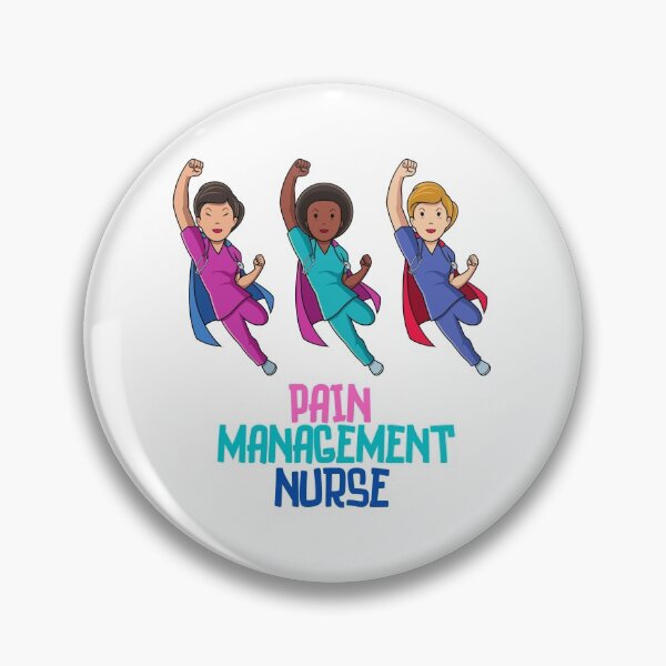 Item preview, pain management nurse HERO designed and sold by nevertheless-.