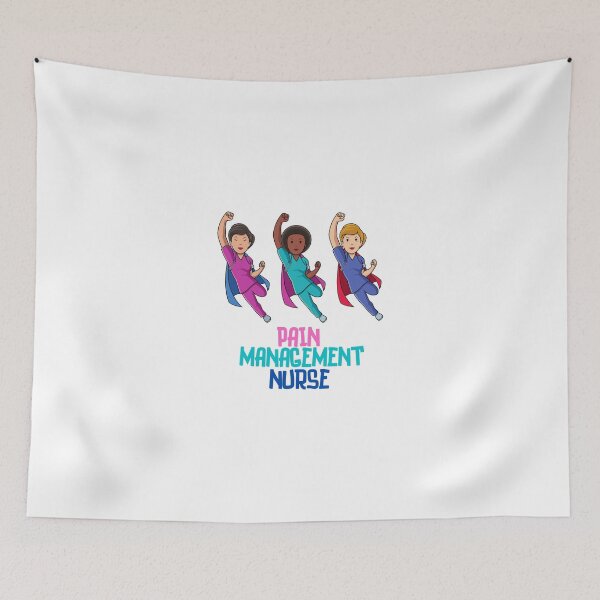 Item preview, pain management nurse HERO designed and sold by nevertheless-.