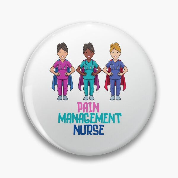 Item preview, pain management nurse HERO designed and sold by nevertheless-.