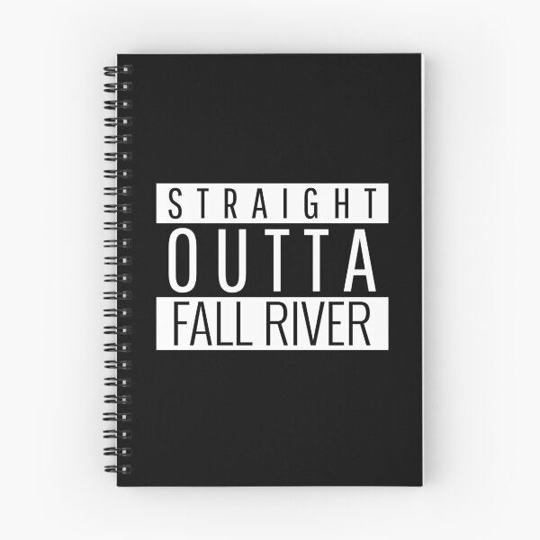 Item preview, Straight Outta Fall River Massachusetts  designed and sold by Teelogic.