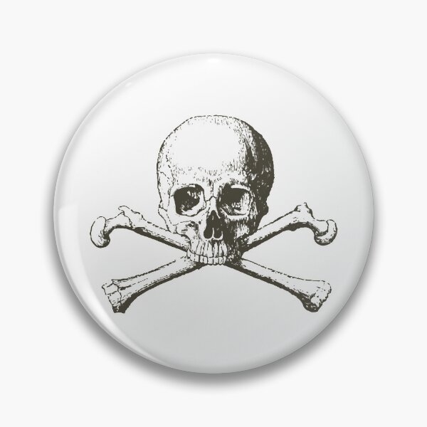 Item preview, Skull and crossbones designed and sold by minimalcinema.