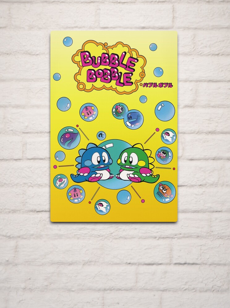 Bubble Bobble MSX | Metal Print