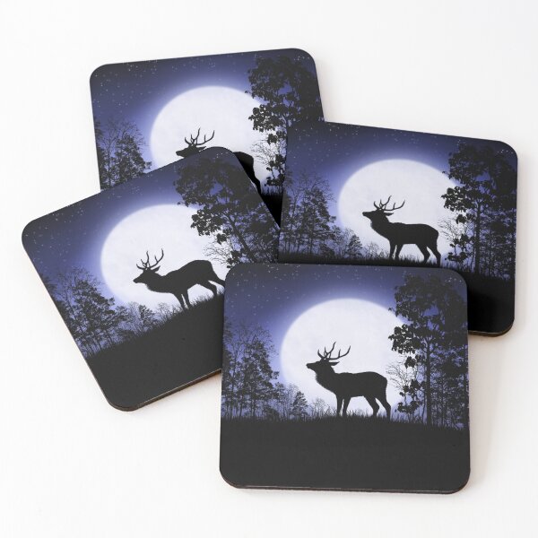 Item preview, Lone Stag in the Moonlight designed and sold by SamPixelArtist.