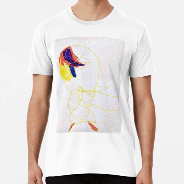 Mermaid Unicorn Rainbow Premium T-Shirt