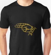 Hamilaria Handzeichen GOLD Unisex T-Shirt