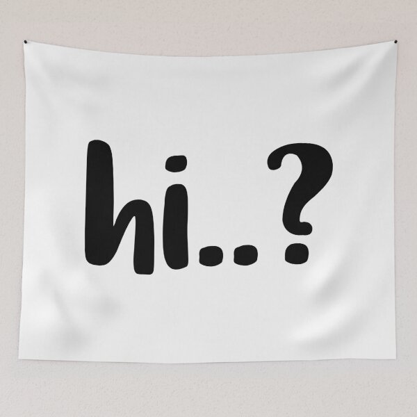 Item preview, Hi..? designed and sold by crazycollective.
