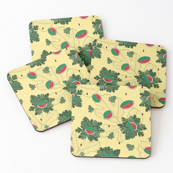 Item preview, Fresh Juicy Watermelon Seamless Surface Pattern Design designed and sold by ZaryaKiqo.