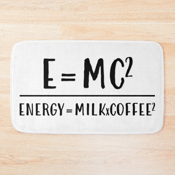 Item preview, Energy = milk x coffee² designed and sold by LaFla24.