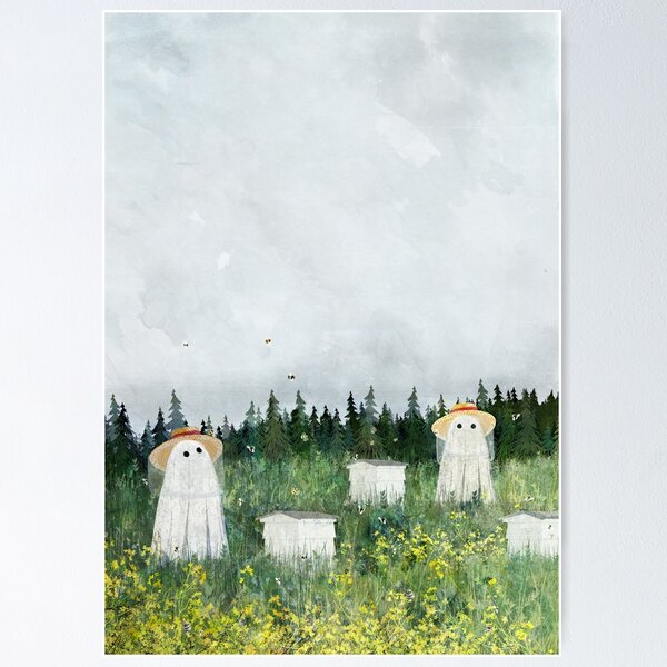 Item preview, There's Ghosts By The Apiary Again... designed and sold by katherineblower.