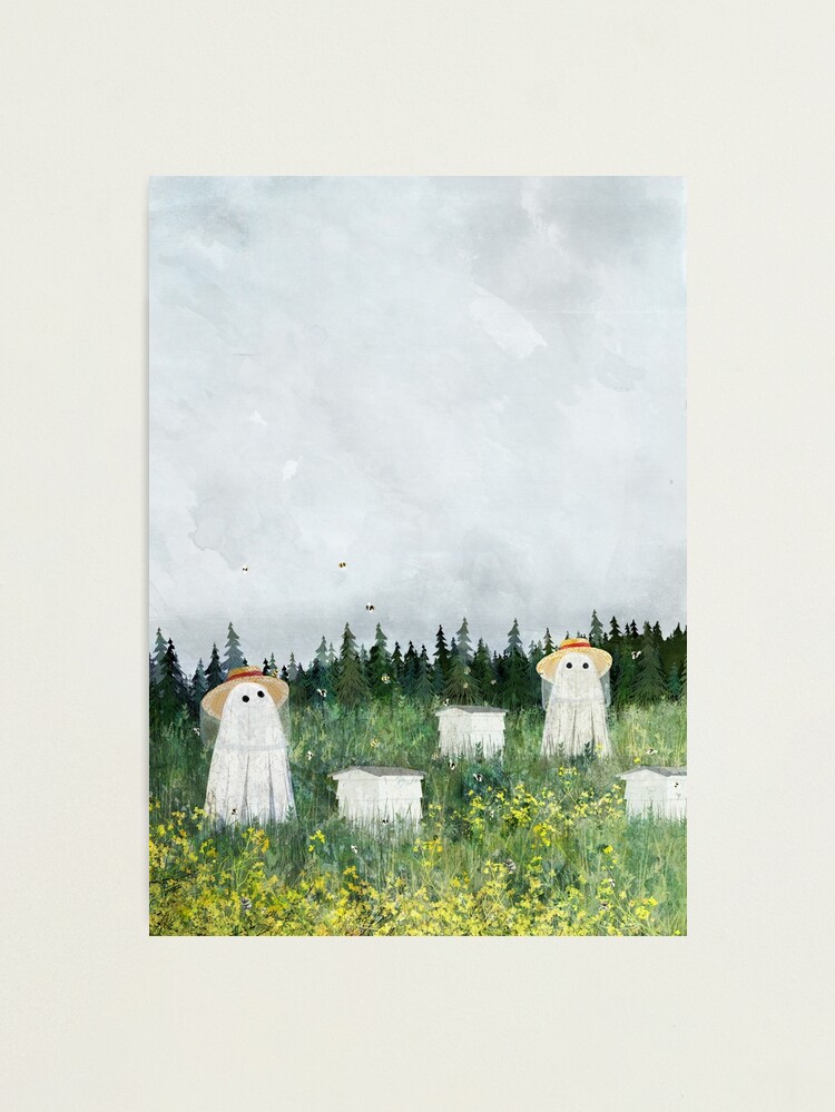 Thumbnail 1 of 3, Photographic Print, There's Ghosts By The Apiary Again... designed and sold by katherineblower.