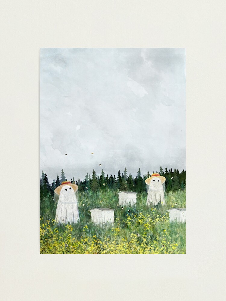 Alternate view of There's Ghosts By The Apiary Again... Photographic Print