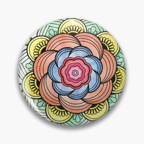 Artikelvorschau, Mandala selbst malen entworfen und verkauft von Aditi Joshi.