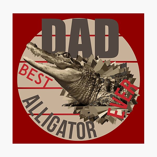 Item preview, Alligator Dad designed and sold by SueSakpal.