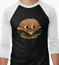 Pixel Burgie Men's Baseball ¾ T-Shirt