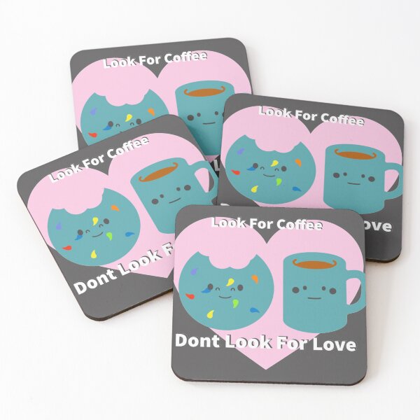 Item preview, Dont Look For Love Look For Coffee Classic T-Shirt designed and sold by alibaba-coffe.