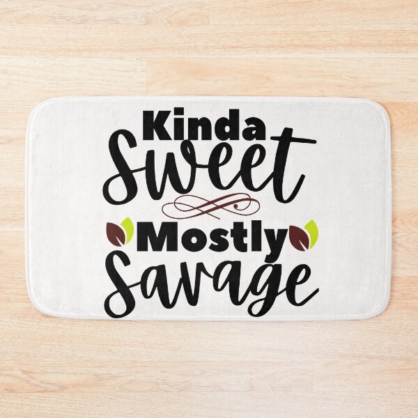 Item preview, kinda sweet mostly sarcastic designed and sold by dogcuddleralert.