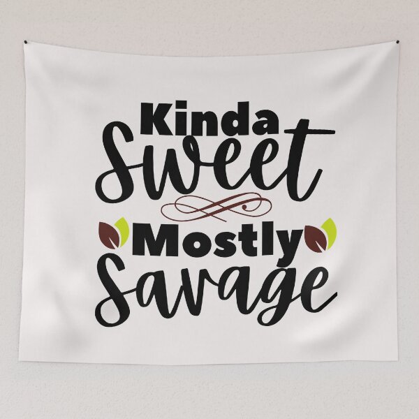 Item preview, kinda sweet mostly sarcastic designed and sold by dogcuddleralert.