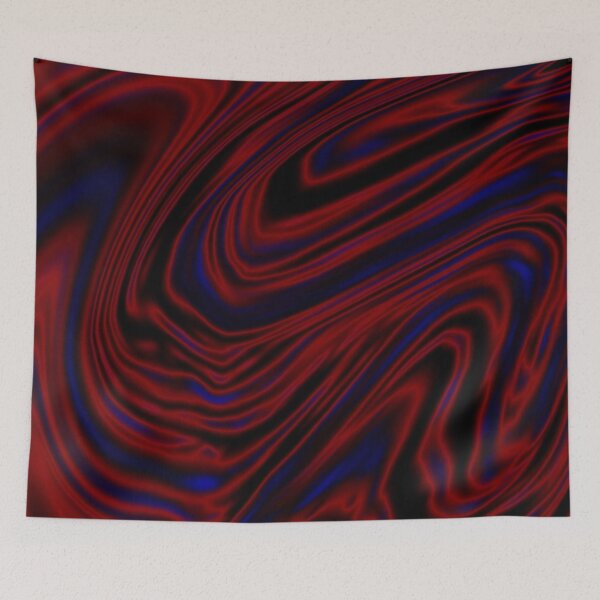 Item preview, Holographic Marble, Liquid Metallic Blue and Maroon designed and sold by ACC .