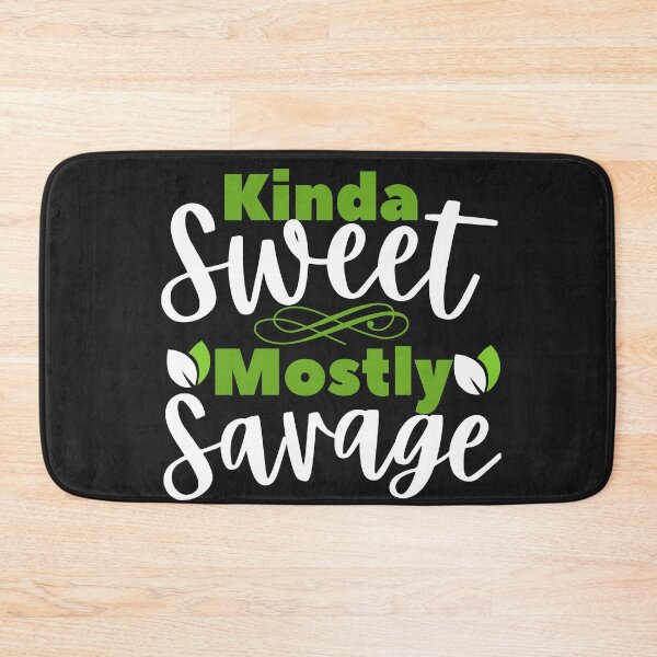 Item preview, kinda sweet mostly sarcastic designed and sold by dogcuddleralert.
