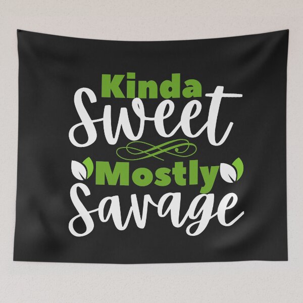 Item preview, kinda sweet mostly sarcastic designed and sold by dogcuddleralert.