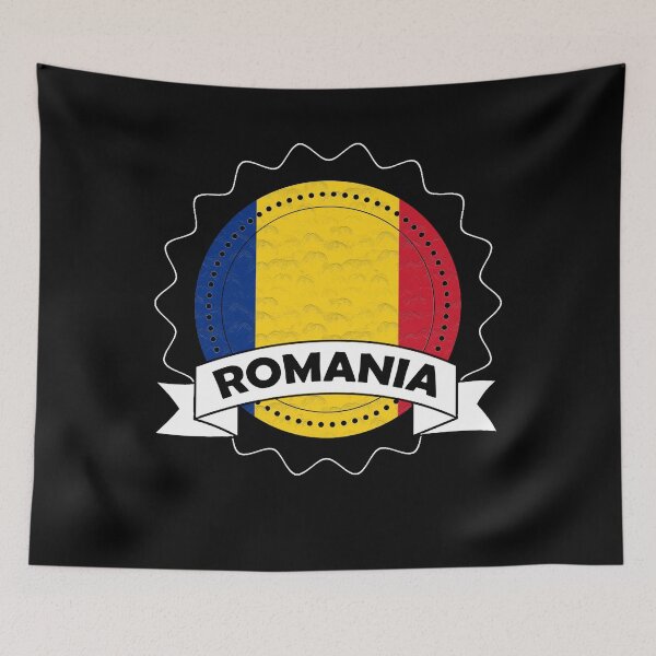 Item preview, Romania Emblem-Badge-Flag designed and sold by Gina-Driada.
