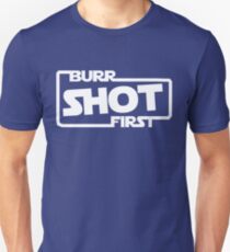 Burr Shot First Square Unisex T-Shirt